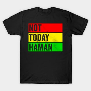 Not Today Haman T-Shirt